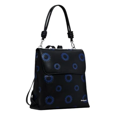 Abbildung von Desigual Avalon Hampton Tagesrucksack, Damen, Größe: One Size, Black
