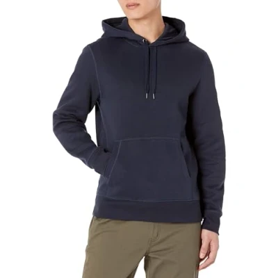 Abbildung von Amazon Essentials Herren Fleece Kapuzenpulli (erhältlich in den Größen Big &amp; Tall), Dunkles Marineblau, XL