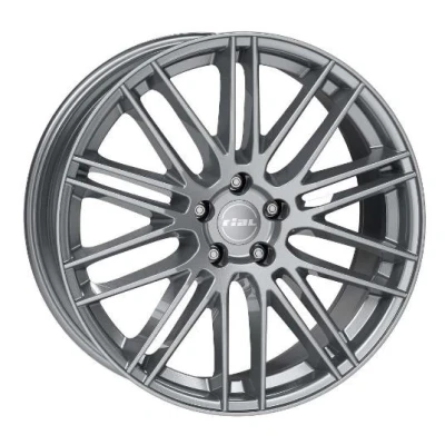 Abbildung von RIAL 5 loch 20Zoll 114.3mm Alufelge Kibo gun metal grey KIB852045B87 9 Felge