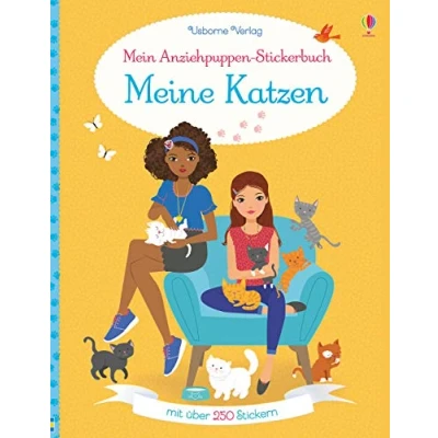 Abbildung von Mein Anziehpuppen Stickerbuch: Meine Katzen: Mit über 250 Stickern (Meine Stickerbücher)