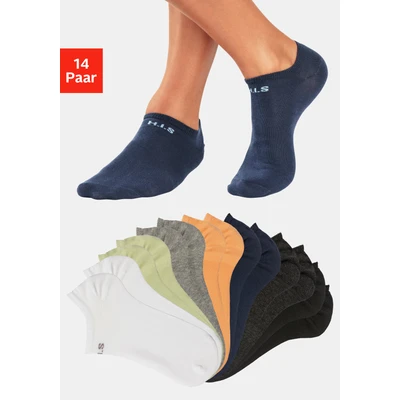 Abbildung von H.I.S Sneakersocken, (Packung), mit eingestricktem Markenlogo