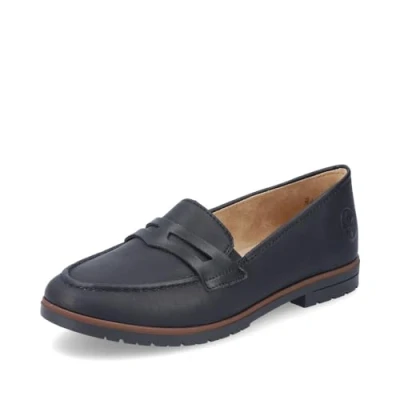 Abbildung von Rieker Mokassin, Damen, Größe: 37, Schwarz Schuhe