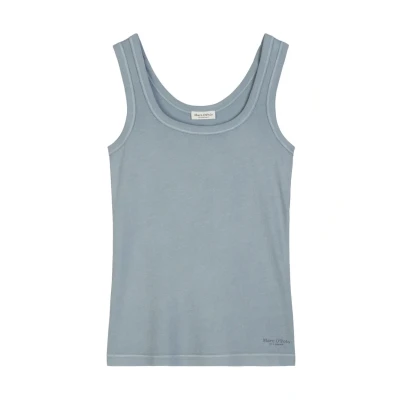 Abbildung von Marc O&#039;Polo SLIM Top, Damen, Größe: Small, Nordic sea