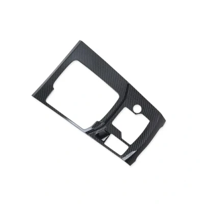 Abbildung von Zentralsteuerung Innere Für Mazda CX 5 CX5 KF 2017 2021 2022 2023 2024 Auto Center Konsole Getriebe Shift Box Panel Abdeckung Trim Carbon Innen Zubehör Zentral Aufkleber(ABS Fi