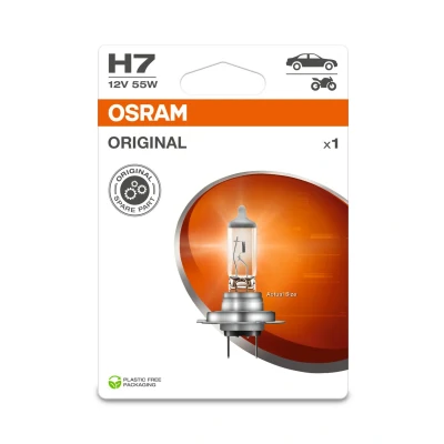 Abbildung von Glühlampe, Fernscheinwerfer OSRAM 64210 1BL