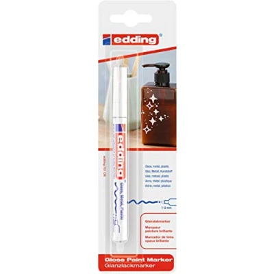 Abbildung von edding Permanentmarker 751 gloss paint marker weiß