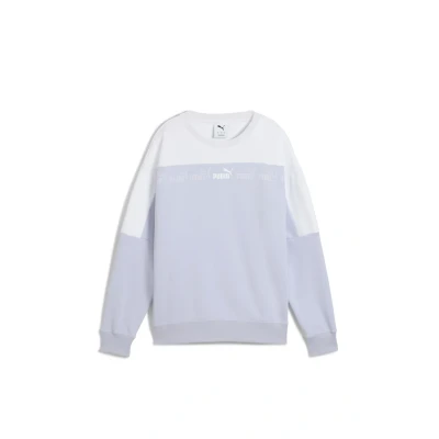 Abbildung von Puma Around The Block Crewneck Damen Mit Color Blocking Cool Weather Größe: XL