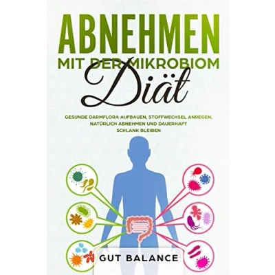Abbildung von Abnehmen mit der Mikrobiom Diät: Gesunde Darmflora aufbauen, Stoffwechsel anregen, natürlich und dauerhaft schlank bleiben (Diätplan zum durch Darmsanierung)