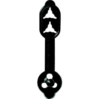 Abbildung von Laurel Briefknopf Duo 38mm VE=125 Stück schwarz
