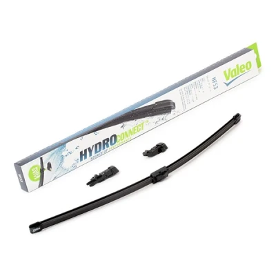 Abbildung von Scheibenwischer Valeo Hydroconnect 578507 530mm vorne Rahmenlos Hakenbefestigung, Top Lock VOLKSWAGEN: Passat B5 GP Limousine, Polo IV Schrägheck