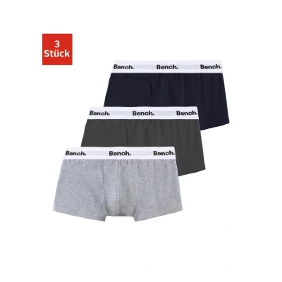 Abbildung von Bench 3 PACK Panties für Kinder, Größe: 122/128, Grey/black/dark blue