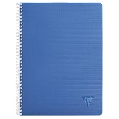 Abbildung von Clairefontaine 329125C Packung mit 10 Spiralheften Linicolor INTENSIV, DIN A4 50 Blatt 90g kariert, farbig sortiert, 1 Pack
