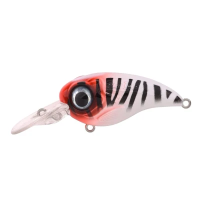 Abbildung von Spro Fat Iris 80CR Hardlure Redhead Tiger 8cm 40gr Wobbler