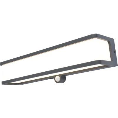 Abbildung von LED Solarwandleuchte Doblo mit Sensor, Breite 35cm
