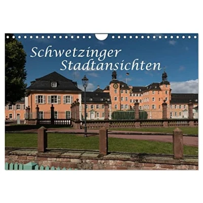 Abbildung von Schwetzinger Stadtansichten (Wandkalender 2025 DIN A4 quer), CALVENDO Monatskalender