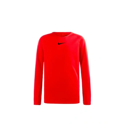 Abbildung von Nike Performance DRY PARK First Layer Langarmshirt für Kinder, Größe: 140, Bright crimson black