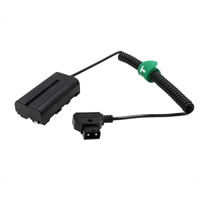 Abbildung von HangTon D Tap NP F970 F550 Dummy Akku Adapter für Atomos Shogun Inferno Ninja
