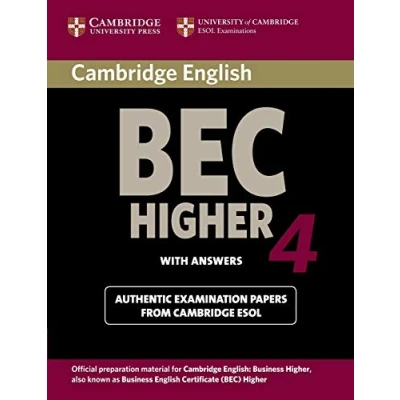 Abbildung von Cambridge Bec 4 Higher: Examination Papers from University of ESOL Examinations: English for Speakers Other Languages (Bec Practice Tests)