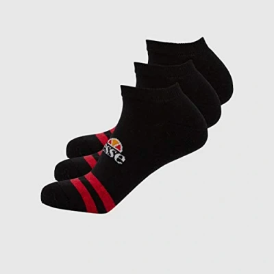 Abbildung von Ellesse Melna 3Pk Trainer Liner Socken, Black, 3 5.5