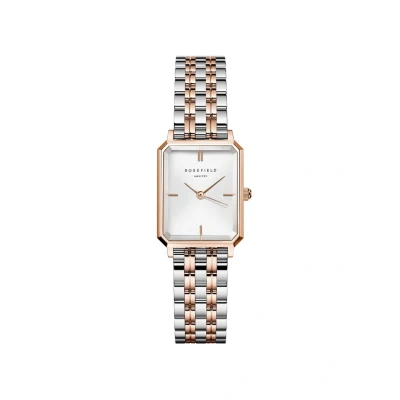 Abbildung von Rosefield Octagon XS Uhr, Damen, Größe: One Size, Silver/rose gold