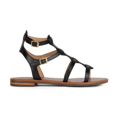 Abbildung von Geox SOZY Riemensandalette, Damen, Größe: 38, Schwarz Schuhe