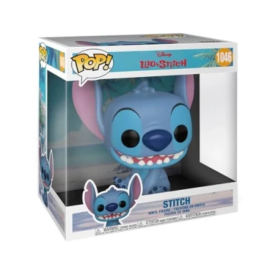 Abbildung von Funko Pop! Jumbo: Disney Lilo &amp; Stitch und Vinyl Sammelfigur Geschenkidee Offizielle Handelswaren Spielzeug Für Kinder Erwachsene Movies Fans