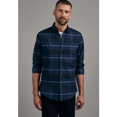 Abbildung von seidensticker Businesshemd &quot;X Slim&quot;, X Slim Langarm Button Down Kragen Karo