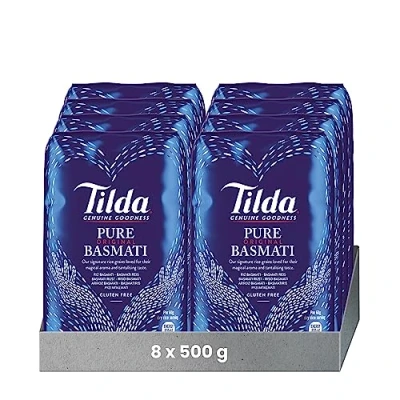 Abbildung von Tilda Pure Original Basmati Rice, 8er Pack (8x500g)