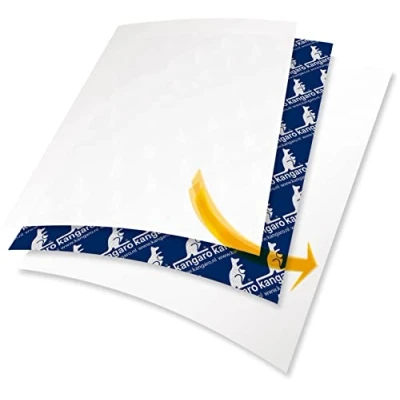 Abbildung von Kangaro Kohlepapier A4 (21x29 cm) blau 100 Blatt
