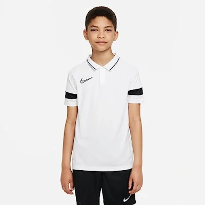 Abbildung von Nike Performance Fussball Teamsport Academy 21 Sport Tshirt für Kinder, Größe: 128 140, Weissschwarz