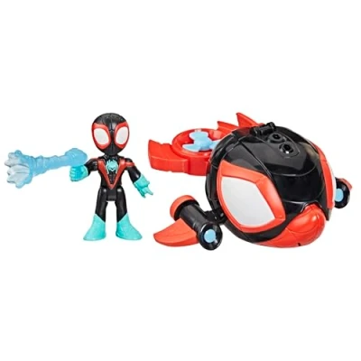 Abbildung von Marvel Spidey und Seine Super Freunde Water Webs Spin Delfin U Boot Spielzeug