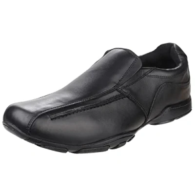 Abbildung von Hush Puppies Maßgeschneiderte Senioren Schuluniform Schuh, Schwarz, 37 EU