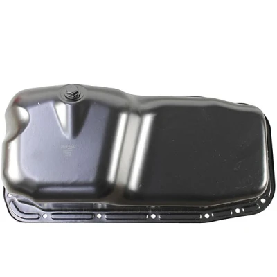 Abbildung von METZGER 7990046 Ölwanne mit Ölablassschraube ohne Ölwannendichtung, Bohrung für Ölstandsensor Stahlblech OPEL: Astra G Caravan, CC