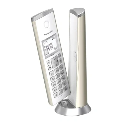 Abbildung von Panasonic KX TGK220 Schnurloses DECT Telefon (Mobilteile: 1, 4 Wege Navigationstaste)
