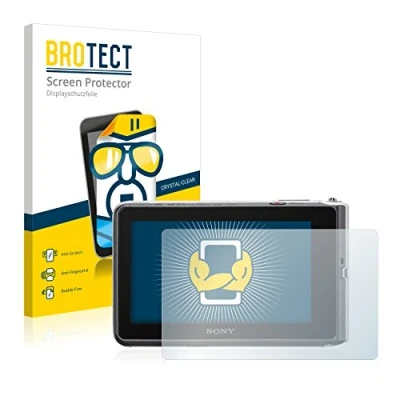 Abbildung von BROTECT (2 Stück Schutzfolie für Sony Cyber Shot DSC TX30 Displayschutz Folie Ultra Klar