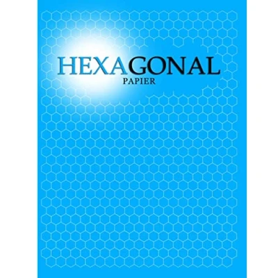 Abbildung von Hexagonal Papier: Hexagonpapier für organische Chemie und Biochemie Heft mit 100 Sechseck Papier Seiten im Raster Chemielehrer ... Block zum notieren von chemische Formeln