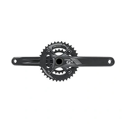 Abbildung von Sram 2286443219 Kettenradgarnitur Kurbel, schwarz, 17.5x17.5x3cm