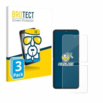 Abbildung von BROTECT Schutzglas für Blackview Hero 10 (Vorderes Display) (3 Stück) Schutzfolie Panzer Folie Glas [Extrem Kratzfest 9H, Anti Fingerprint,