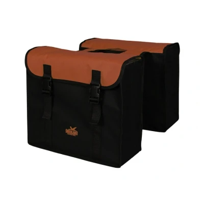 Abbildung von Doppelpacktasche Greenlands 34 Liter 37 X 33 14cm (2x) Schwarz/Brique