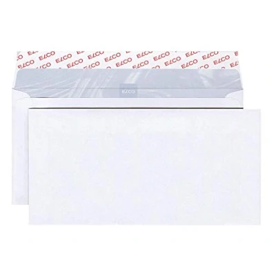 Abbildung von Elco 60281 Briefumschläge ohne Fenster, Format C5/6, Weiß, 500 Stück