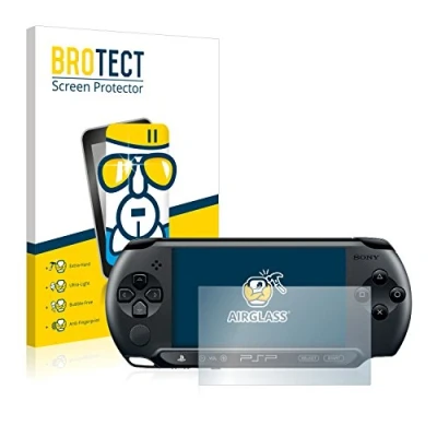 Abbildung von BROTECT Schutzglas für Sony PSP Street E1004 Schutzfolie Panzer Folie Glas [Extrem Kratzfest 9H, Anti Fingerprint, Ultra Transparent]