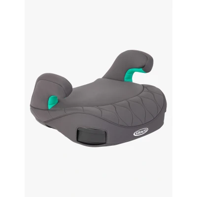 Abbildung von Graco Booster Max R129 ISOFIX Sitzerhöhung ohne Rückenlehne, von 137 bis 150 cm (ca. 7 12 Jahre), Iron