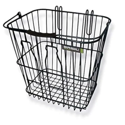 Abbildung von Fahrradkorb Für Vorne Basil Memories Bottle 35 X 29 34 Cm Schwarz