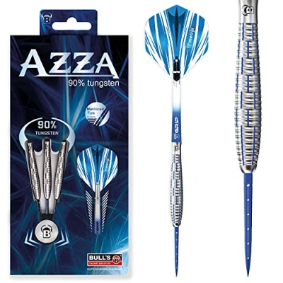 Abbildung von BULL&#039;S Azza Dart, Silber/Blau, 24 g