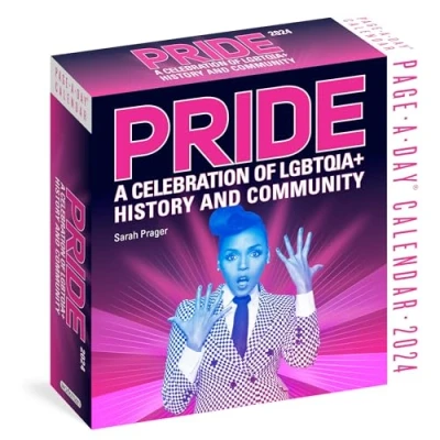 Abbildung von Pride Page A Day Calendar 2024: Celebration of LGBTQIA+ History and Community