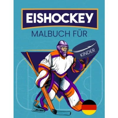 Abbildung von Eishockey malbuch Für kinder.: Kinder, Jungen, Mädchen Alter 4 12 Jahre, Sportarten Ausmalbuch Jungen und Mädchen, Liebhaber ... Ein Tolles Geschenk Hockey Fans.