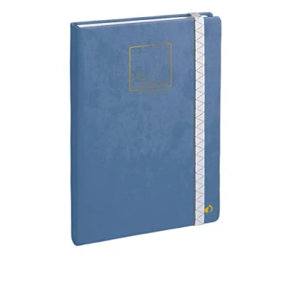 Abbildung von Quo Vadis 23798201NQ Life Journal 21 Notizbuch 2019 Lineatur Dot 1 Stück blaugrau: Persönlicher Kalender
