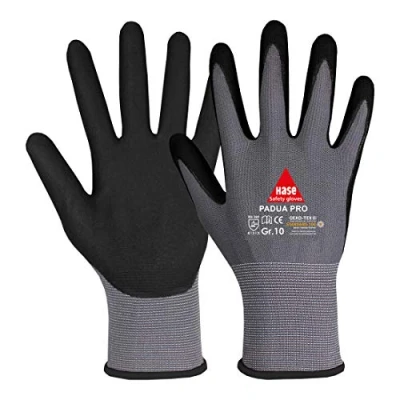 Abbildung von Hase Sicherheitshandschuhe Padua Pro Polyester, Größe 9 10 Stk