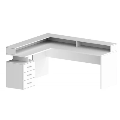 Abbildung von INOSIGN Eckschreibtisch &quot;NEW SELINA&quot;, im modernen ital. Design, Breite 160x180 cm
