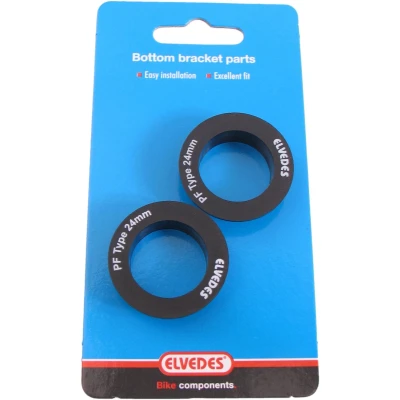 Abbildung von Tretlagerkappen Elvedes Für Shimano 24mm Press Fit (2 Stück)